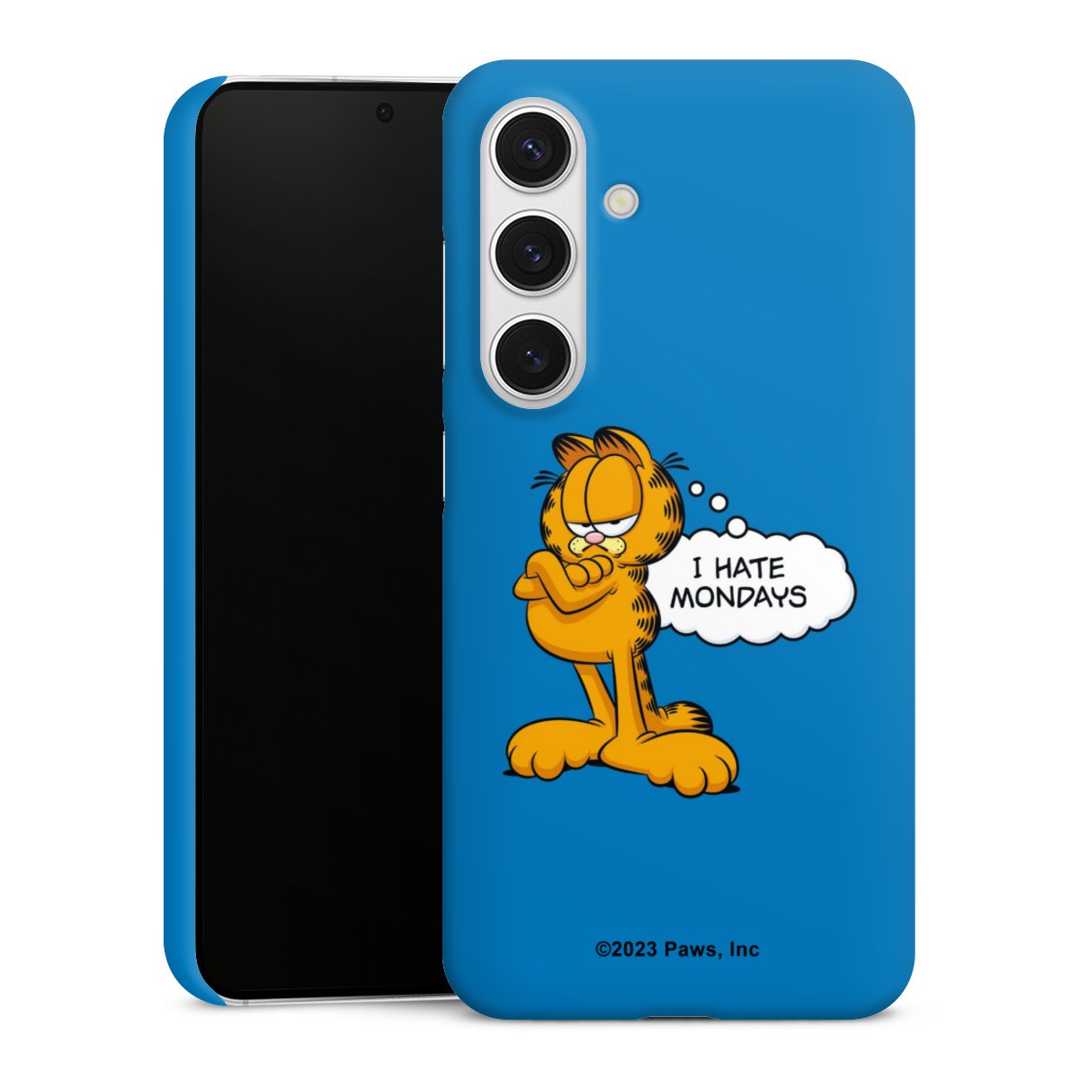 Garfield Ik haat maandagen blauw