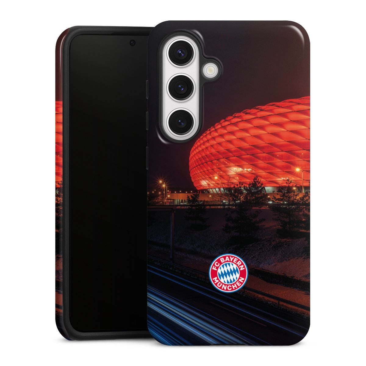 Allianz Arena bei Nacht FCB