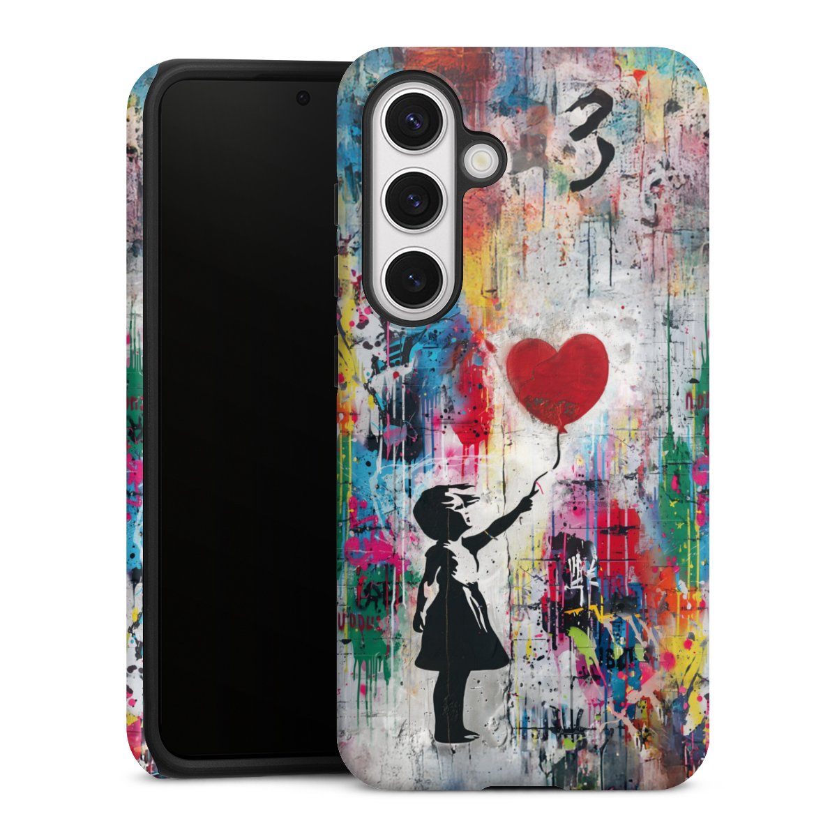 Balloon Girl Colorful