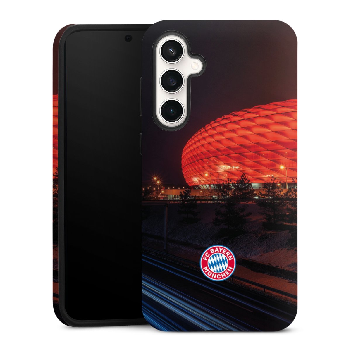 Allianz Arena bei Nacht FCB