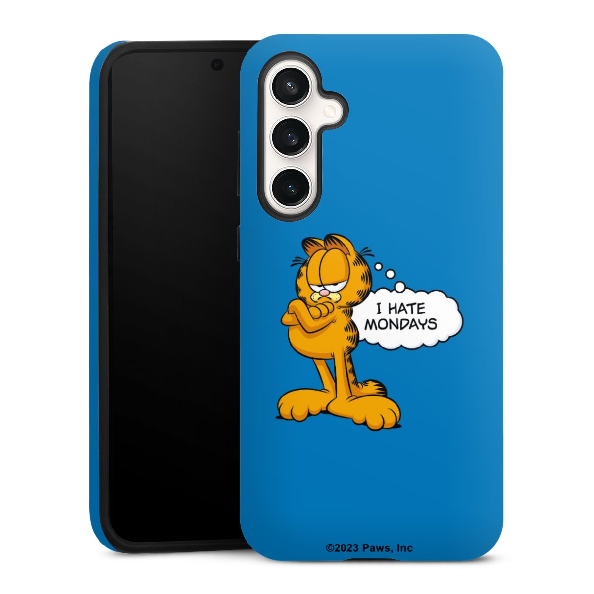 Garfield Ik haat maandagen blauw