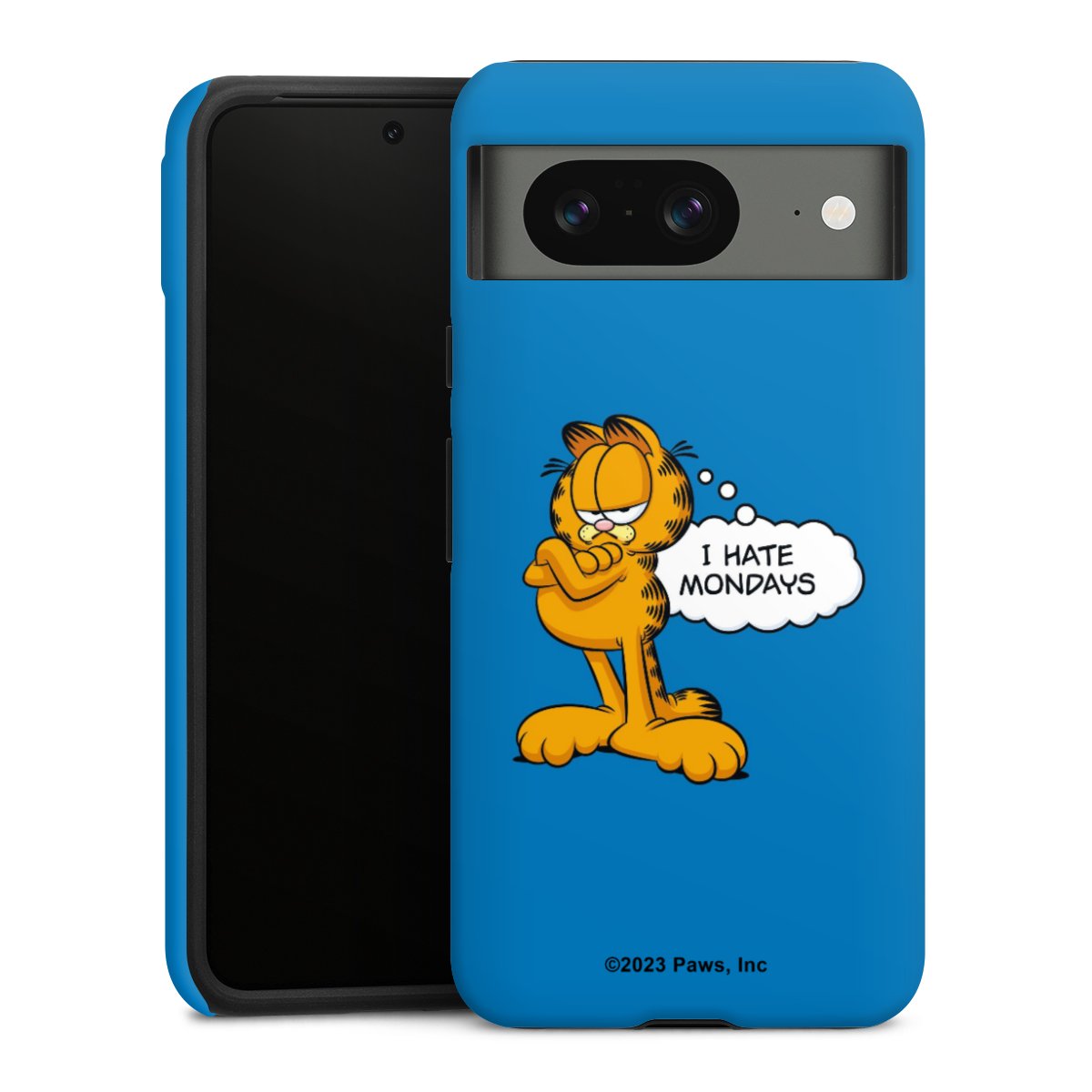 Garfield Je déteste les lundis Bleu