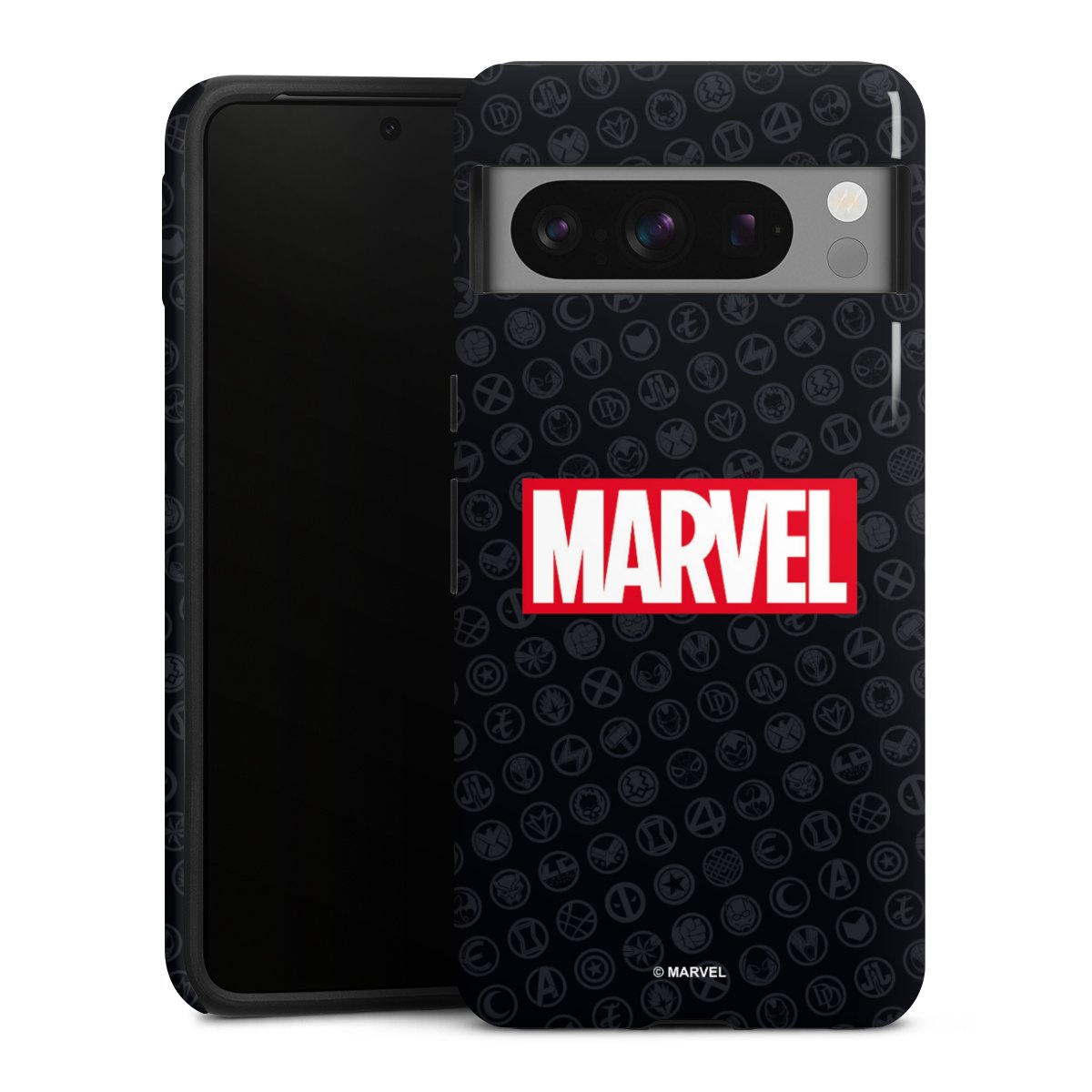 Marvel Logo Zwart Rood