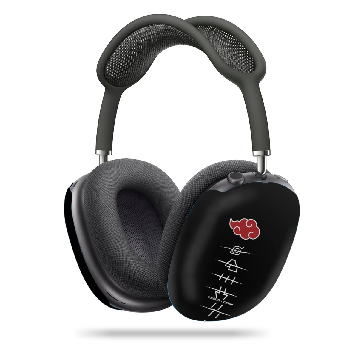 Symboles des membres de l'Akatsuki noirs