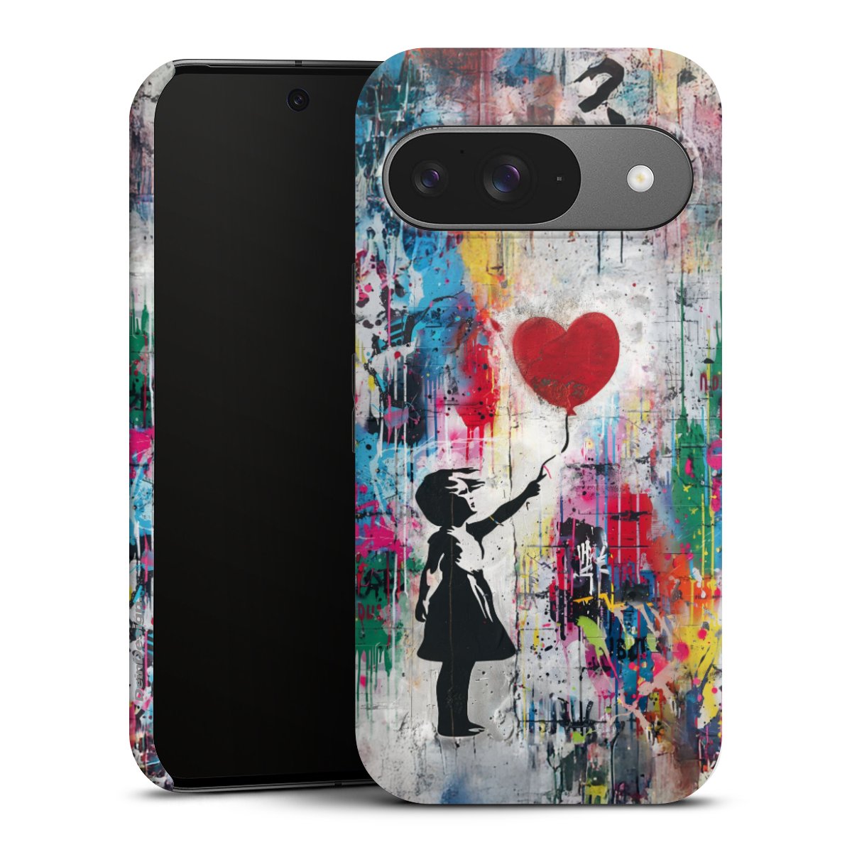 Balloon Girl Colorful