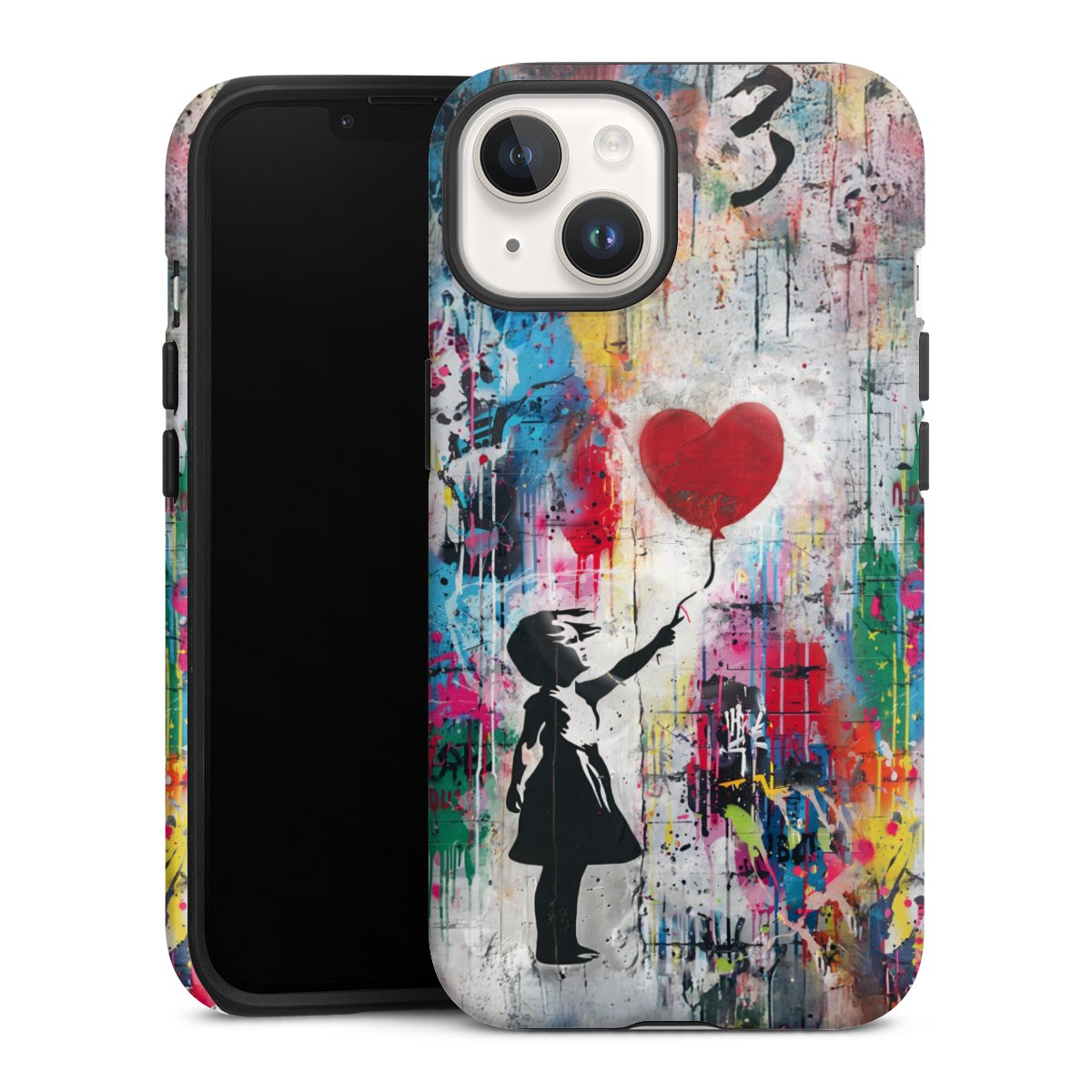 Balloon Girl Colorful