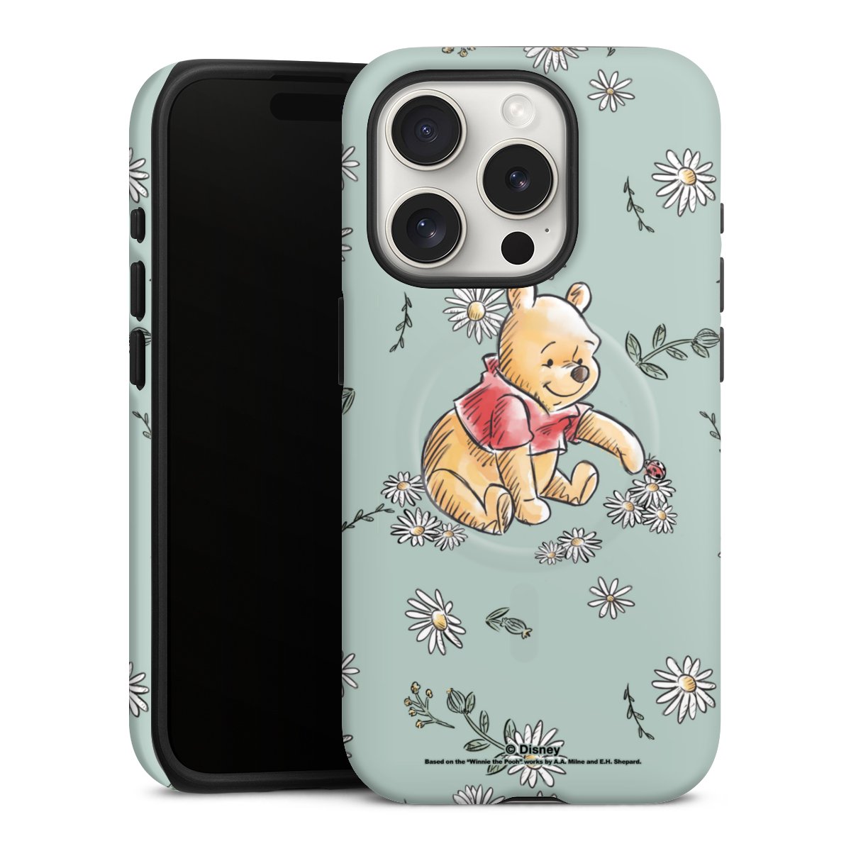 Winnie Puuh Gänseblümchen und Käfer Liebe