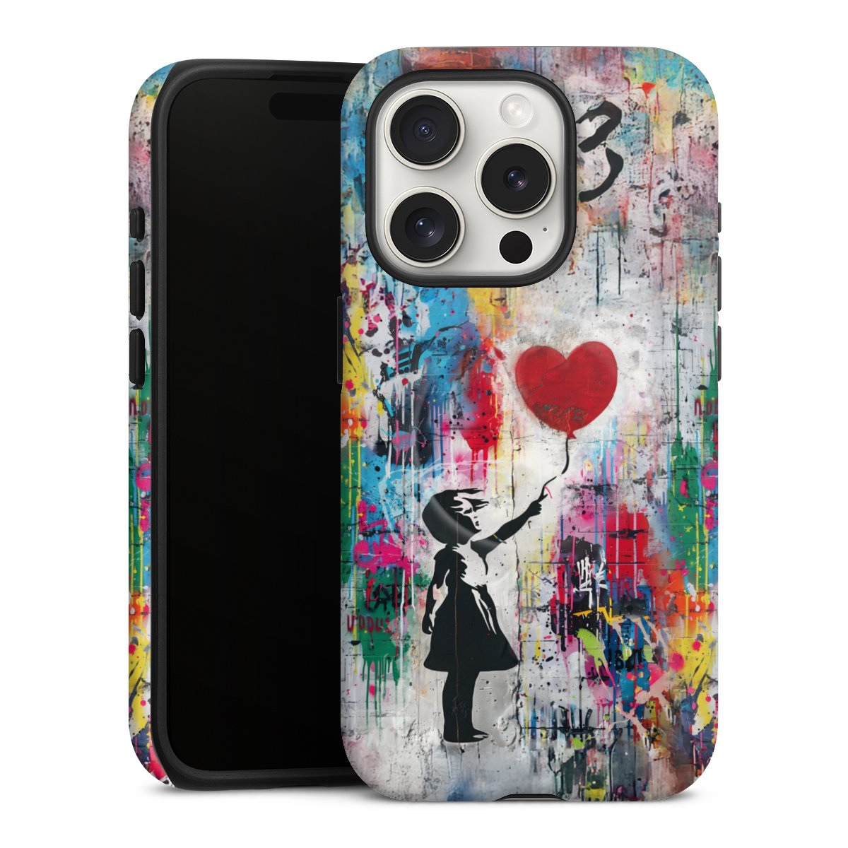 Balloon Girl Colorful