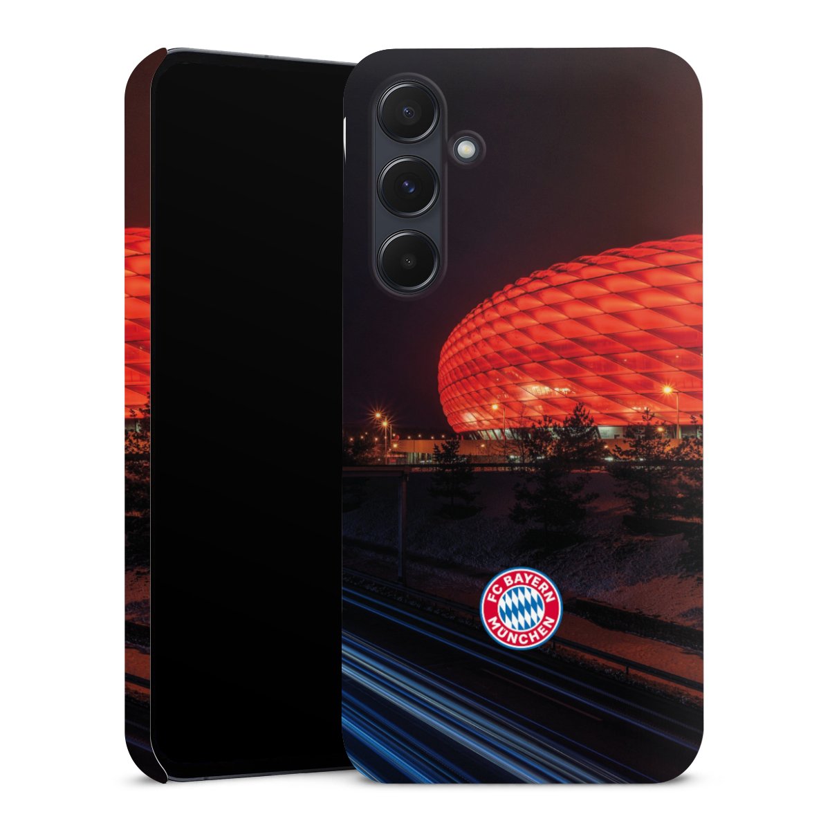 Allianz Arena bei Nacht FCB