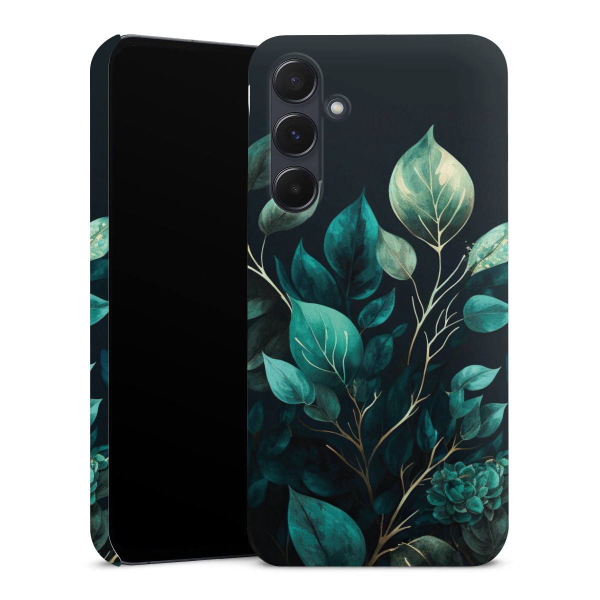 Eukalyptus dunkler Hintergrund