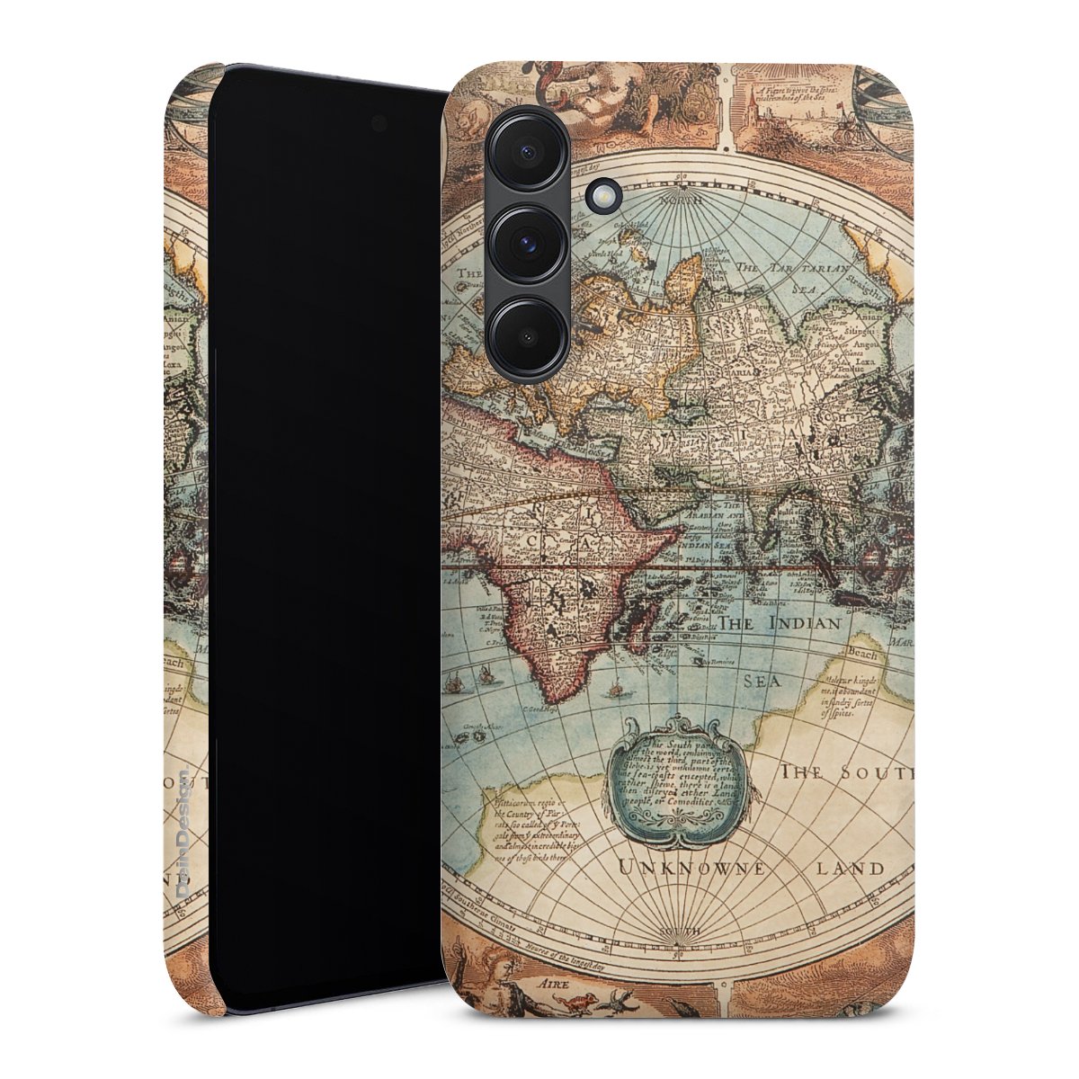 Mappa del mondo vintage