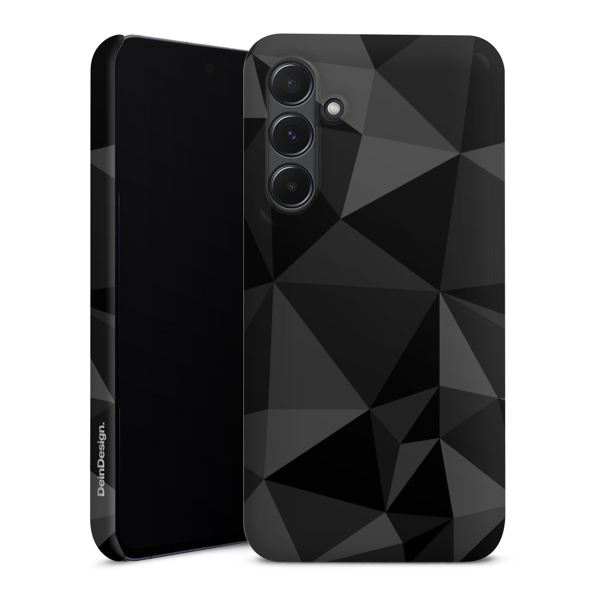 Motif Polygone Noir