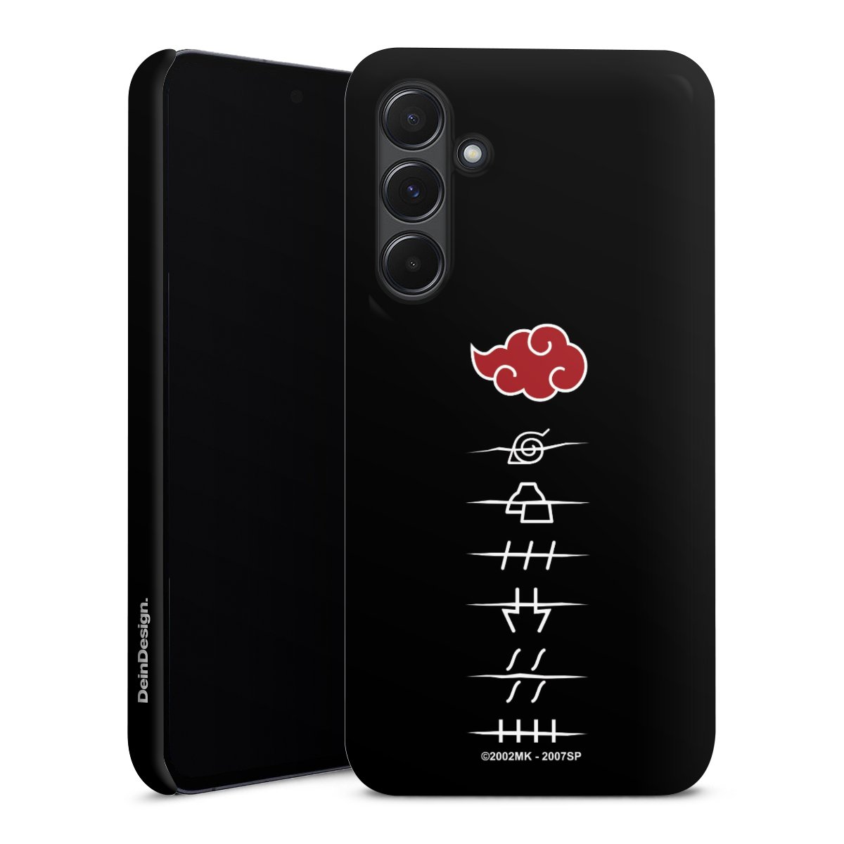 Symboles des membres de l'Akatsuki noirs