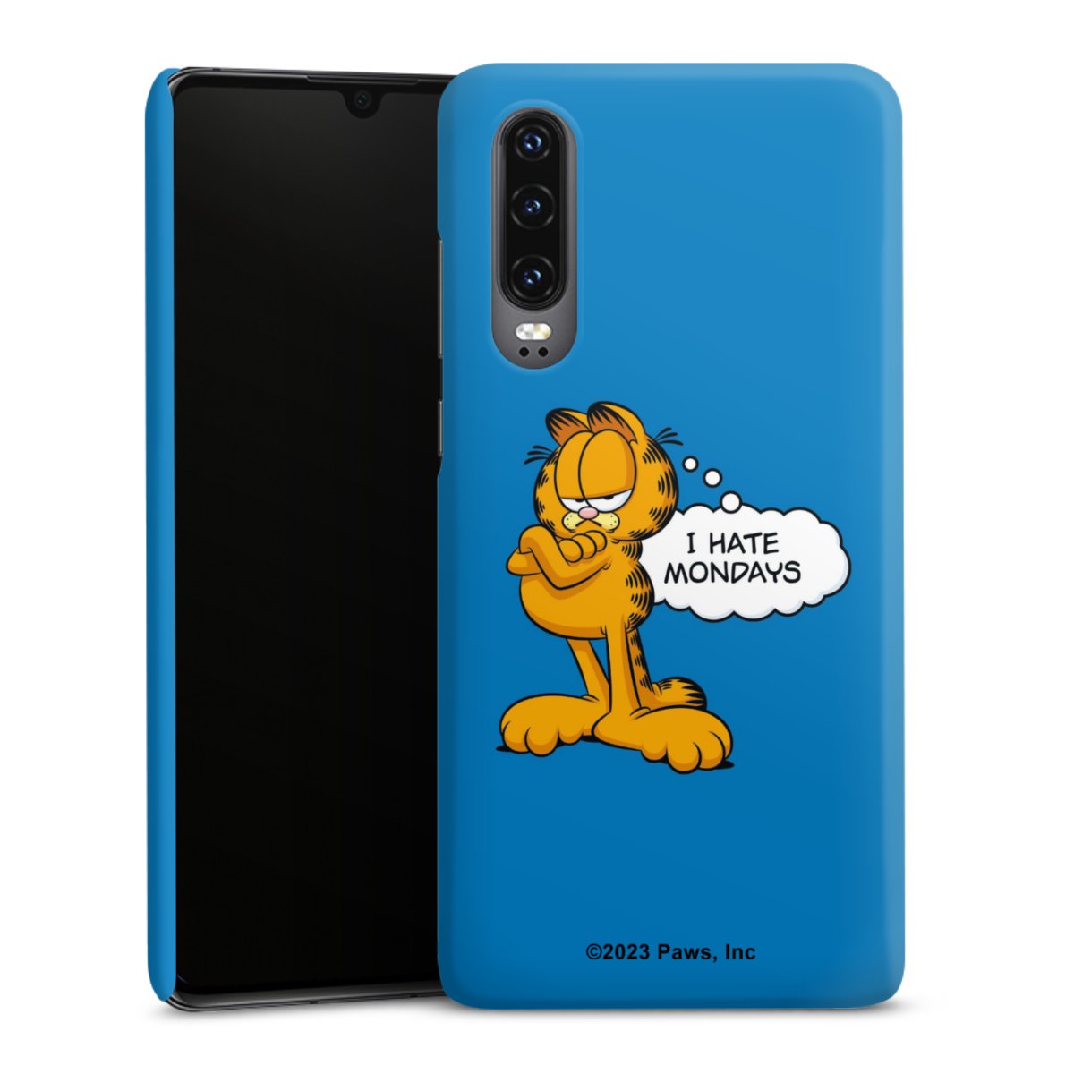 Garfield Ik haat maandagen blauw