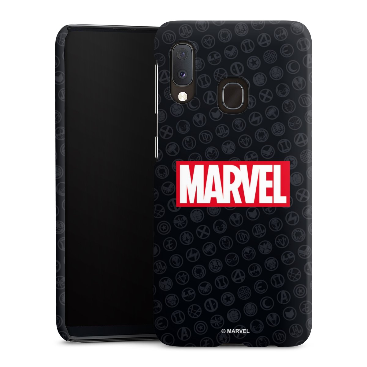 Marvel Logo Black Red 