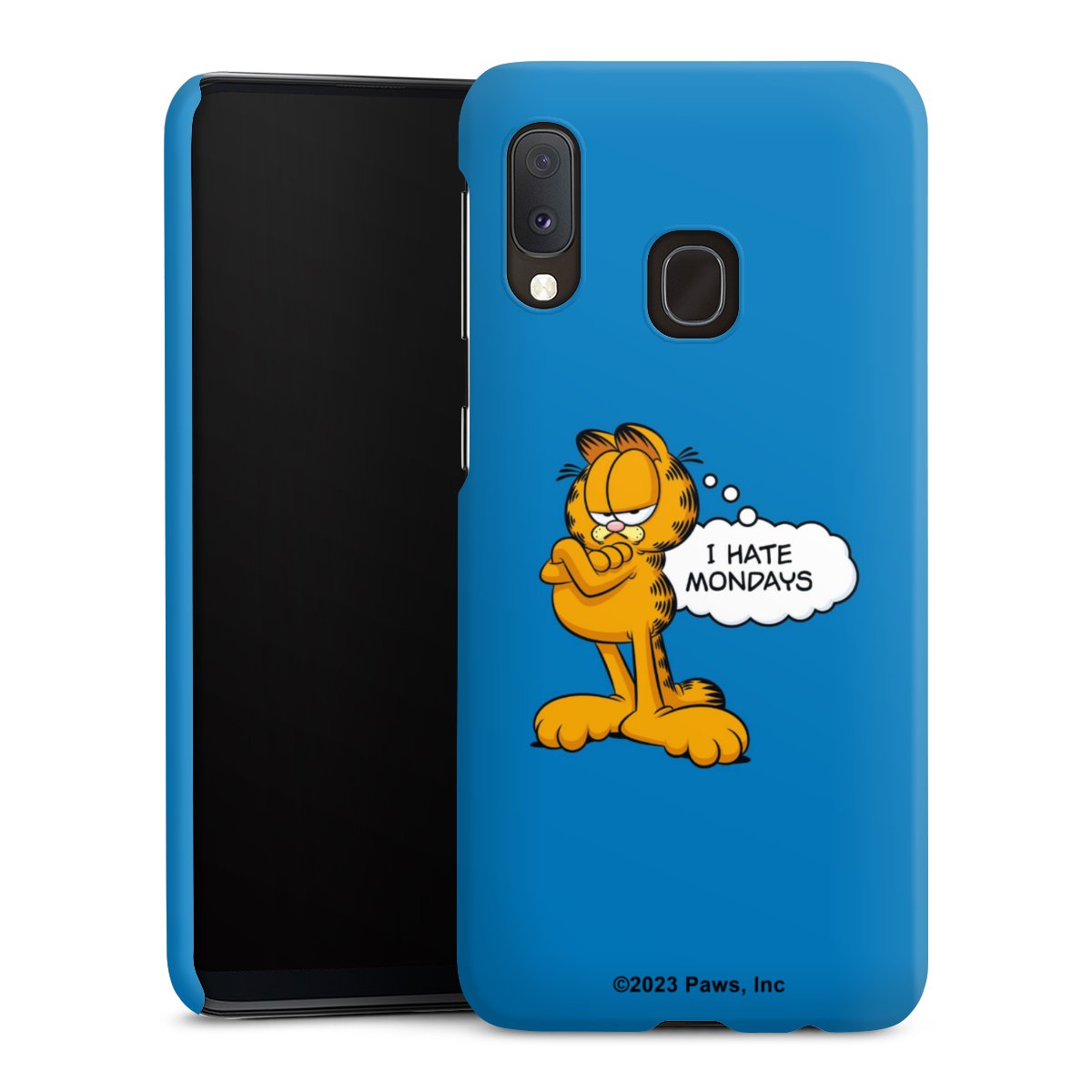 Garfield Je déteste les lundis Bleu