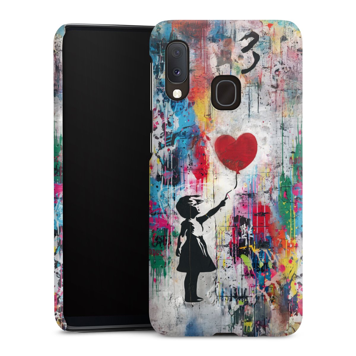 Balloon Girl Colorful