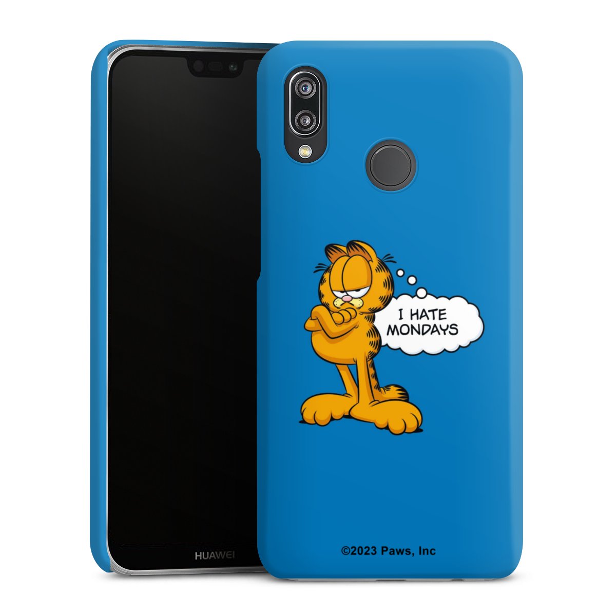 Garfield Ik haat maandagen blauw