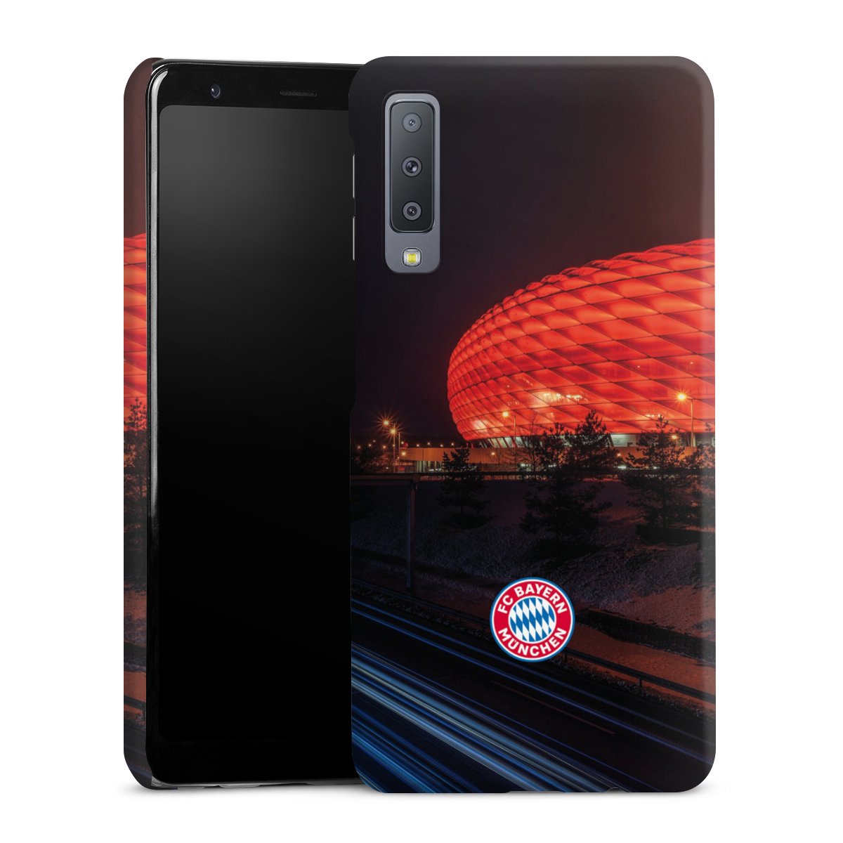 Allianz Arena bei Nacht FCB