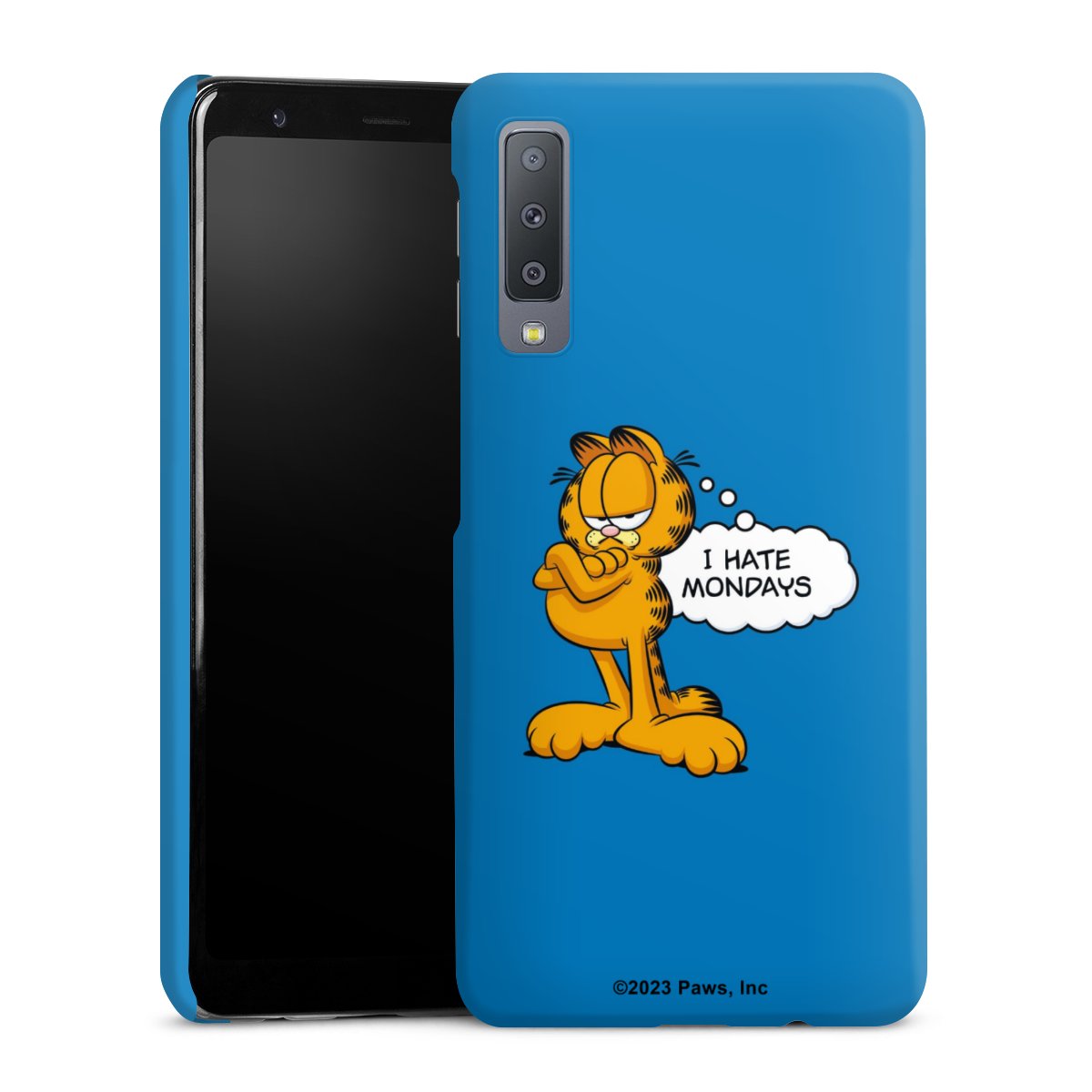 Garfield Ik haat maandagen blauw