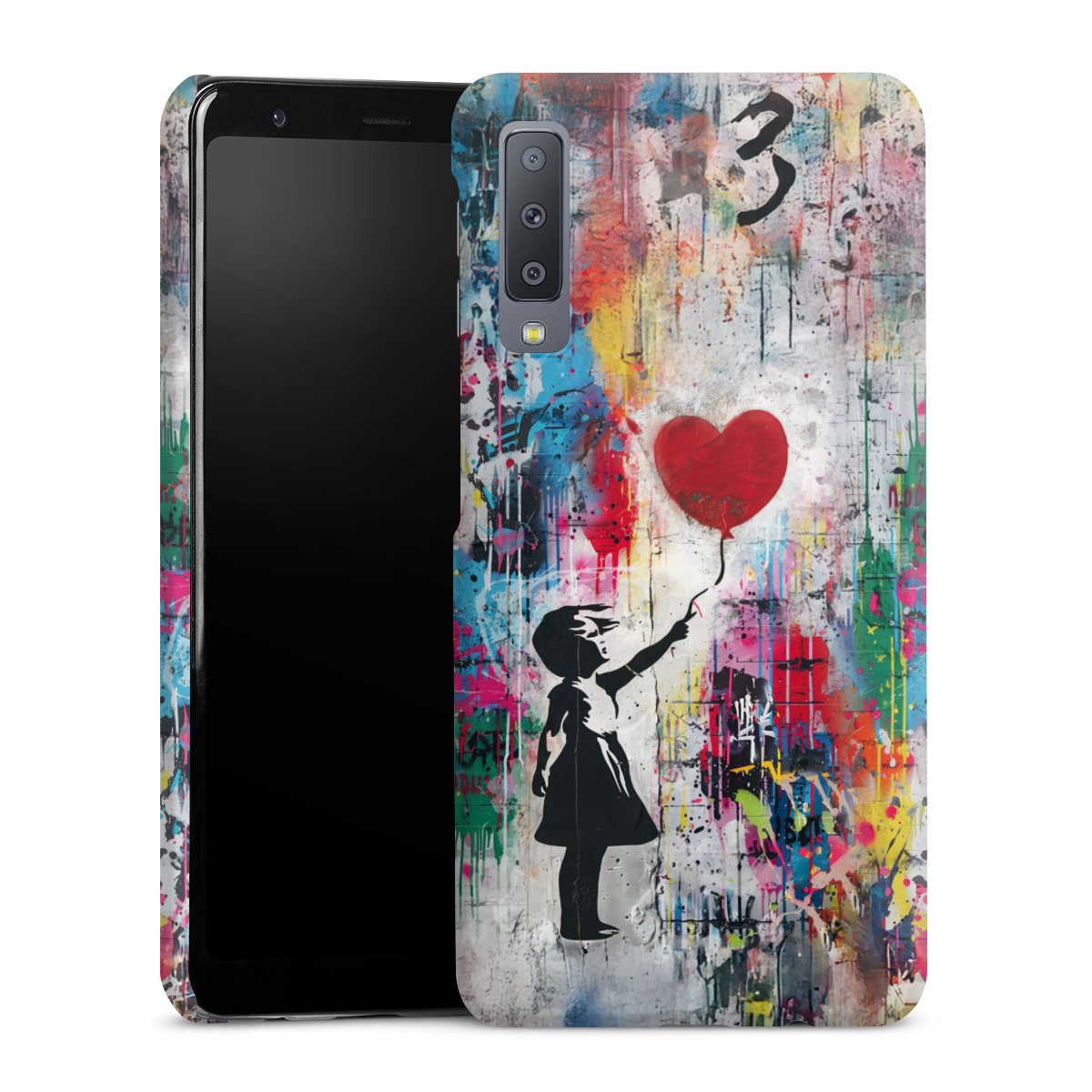 Balloon Girl Colorful