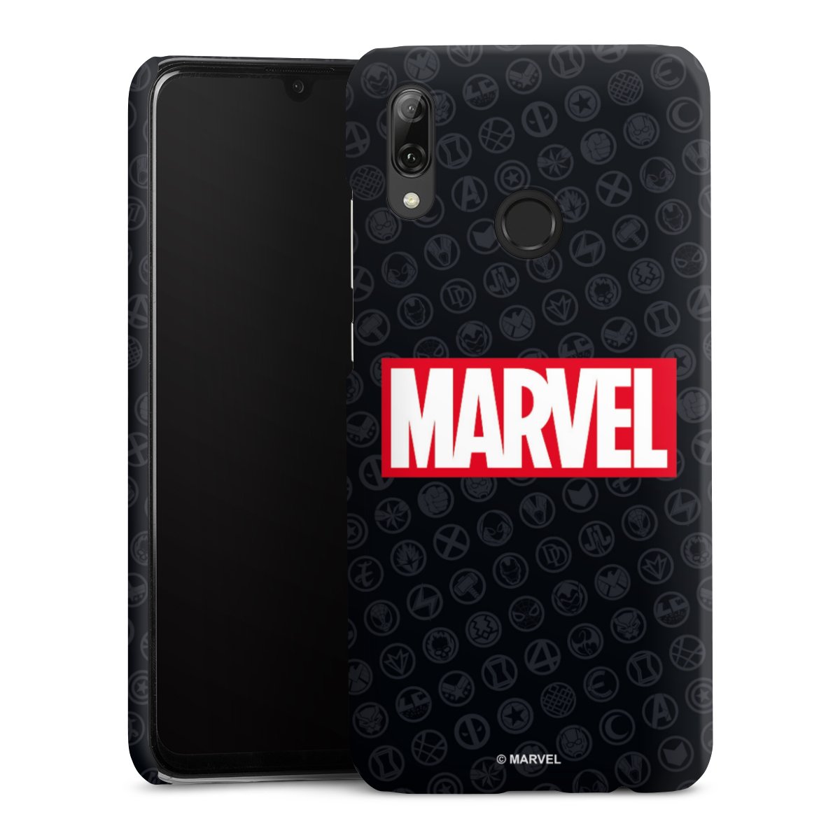 Marvel Logo Black Red 