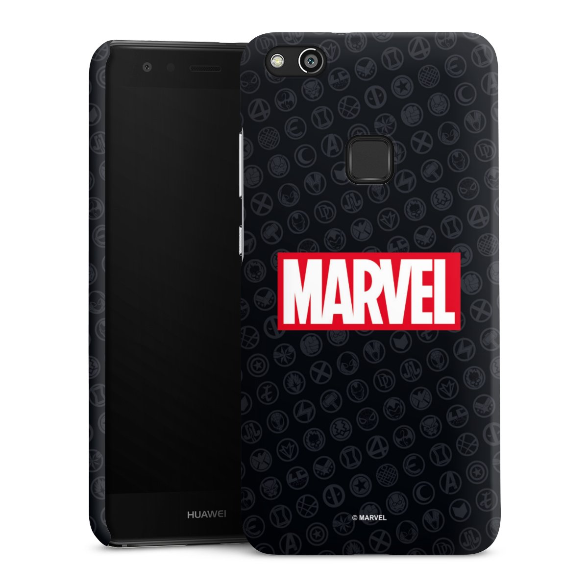 Marvel Logo Black Red 