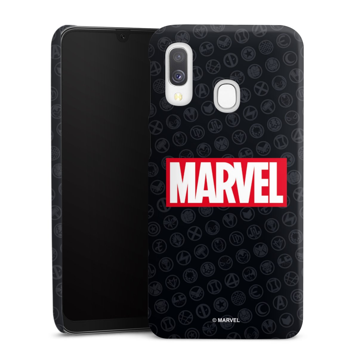 Marvel Logo Black Red 