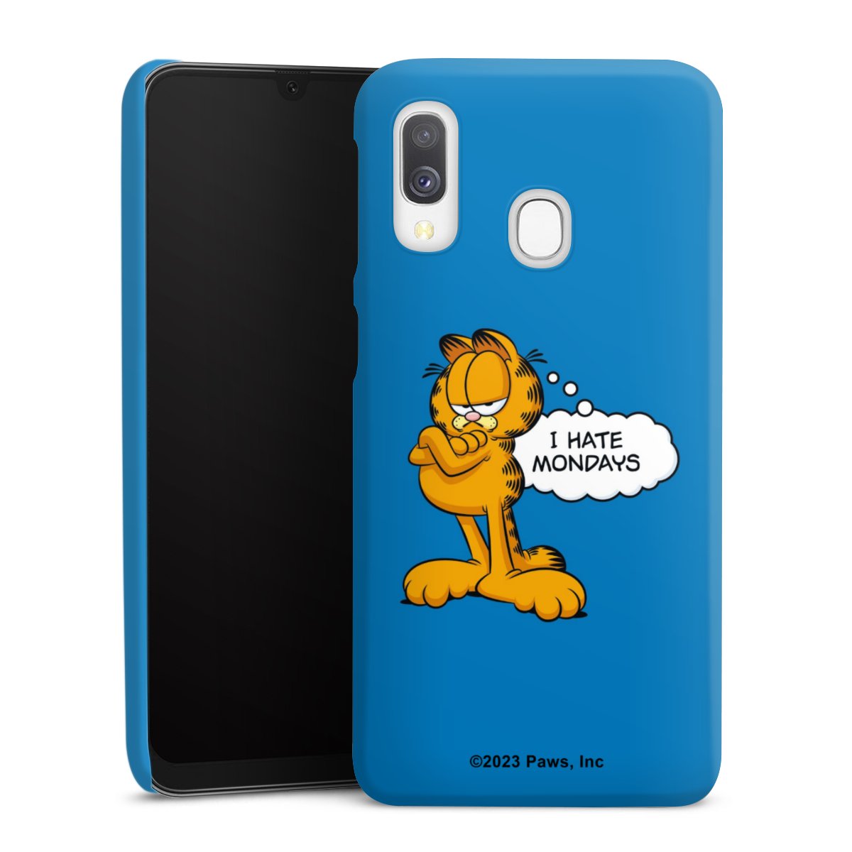 Garfield Je déteste les lundis Bleu