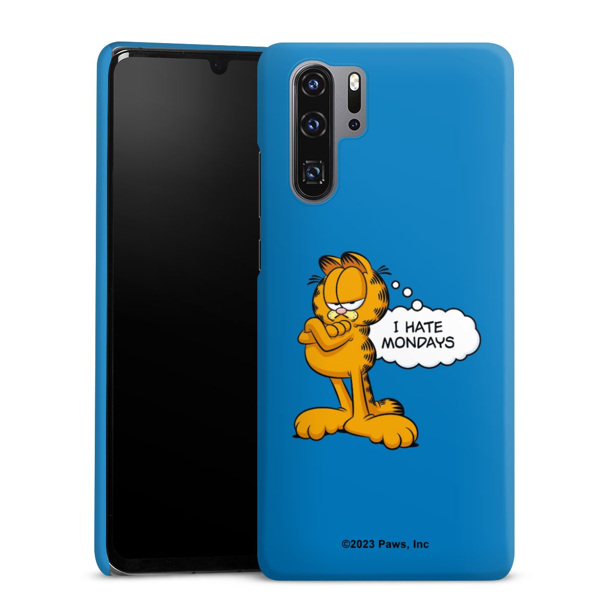 Garfield Ik haat maandagen blauw