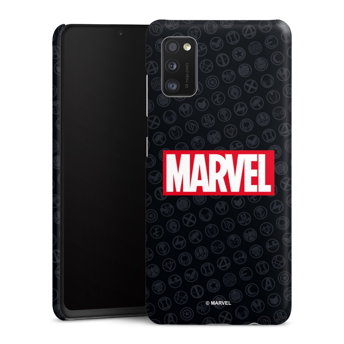 Marvel Logo Black Red 