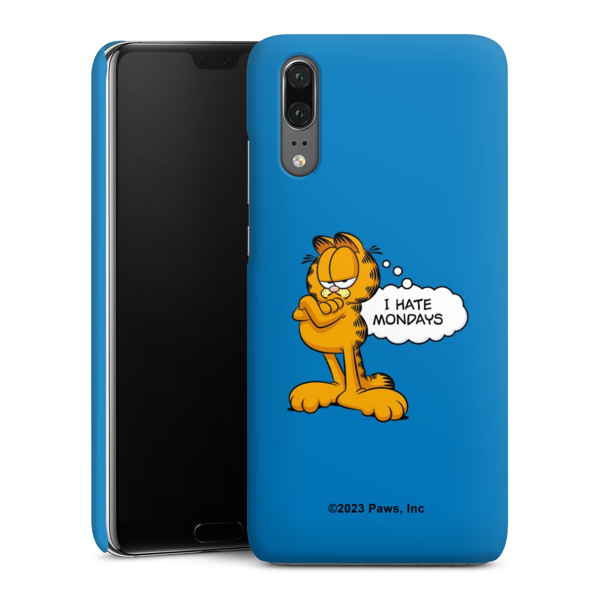 Garfield Je déteste les lundis Bleu