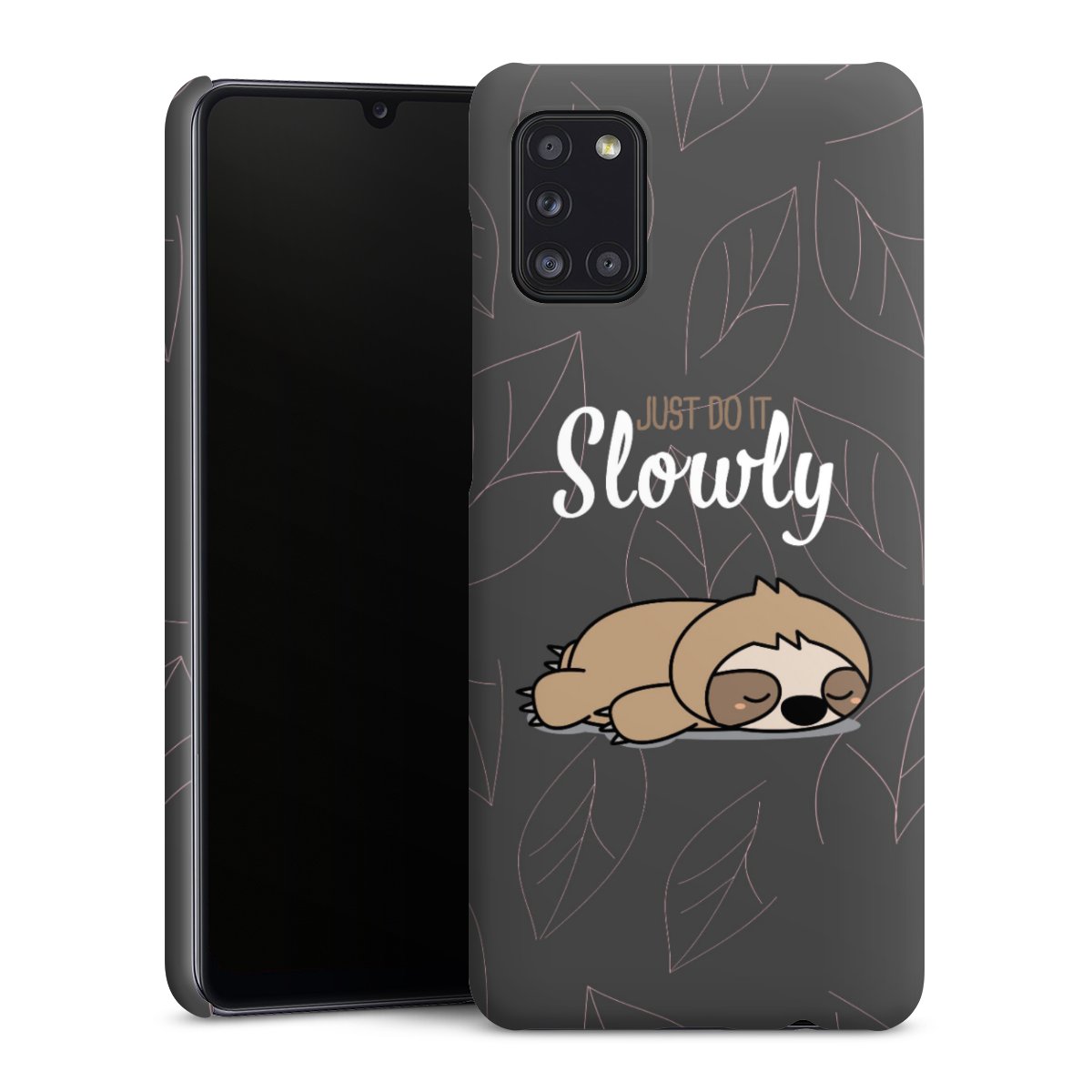 Just Do It Slowly Sloth Grey
