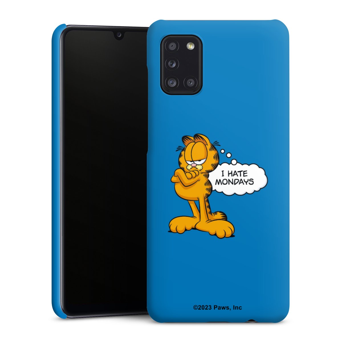 Garfield Ik haat maandagen blauw