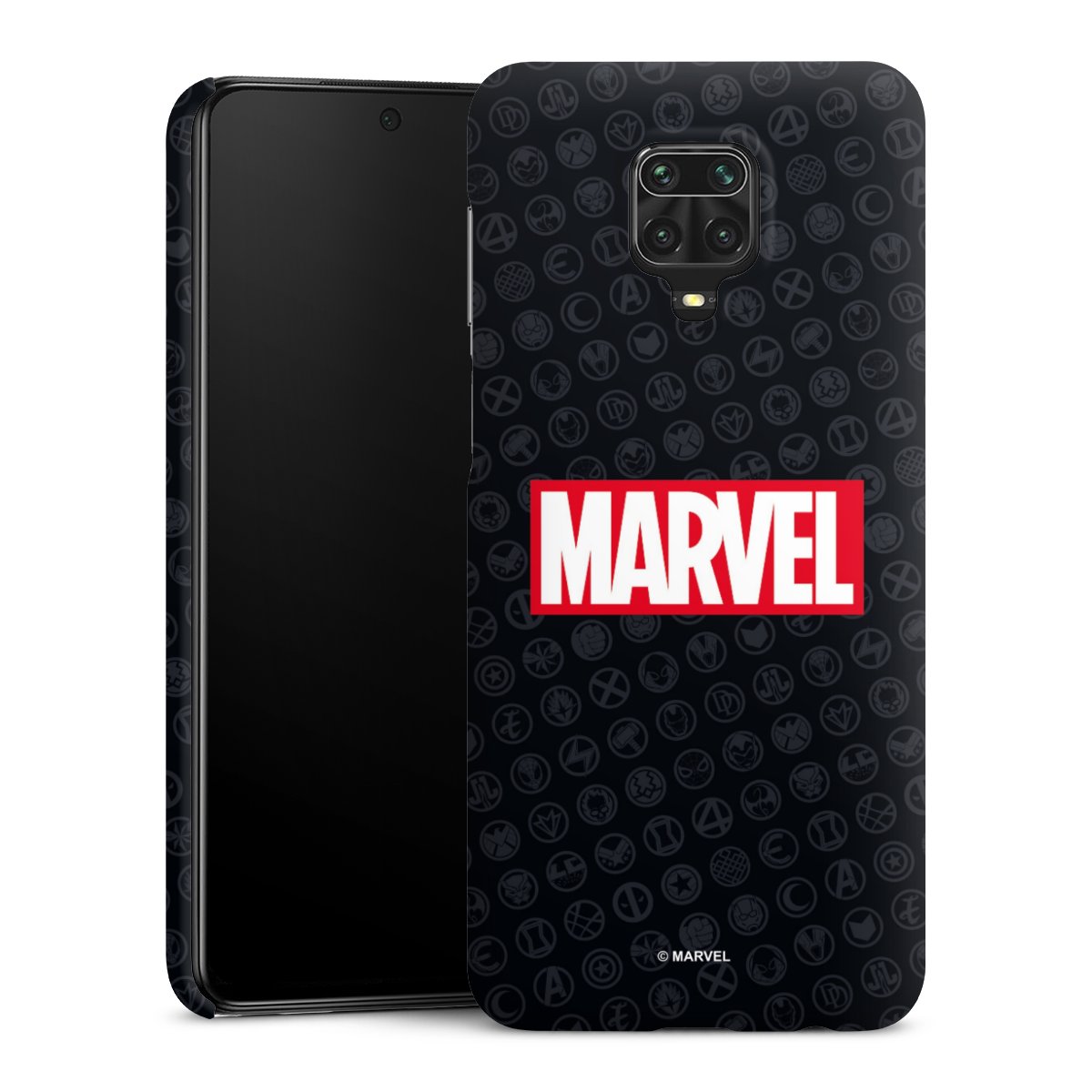 Marvel Logo Black Red 