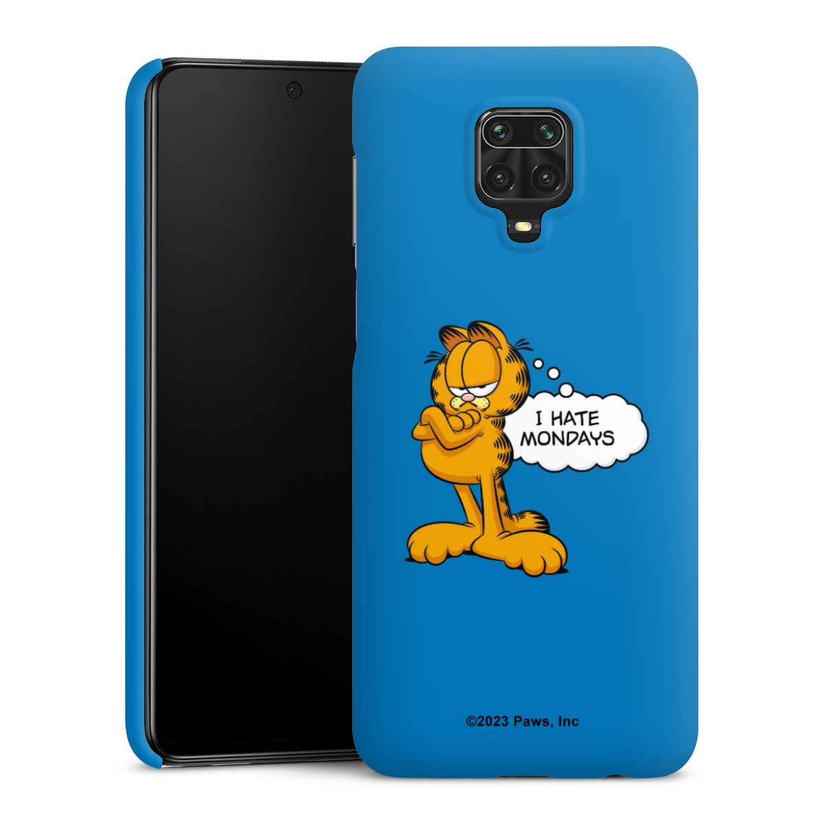 Garfield Ik haat maandagen blauw