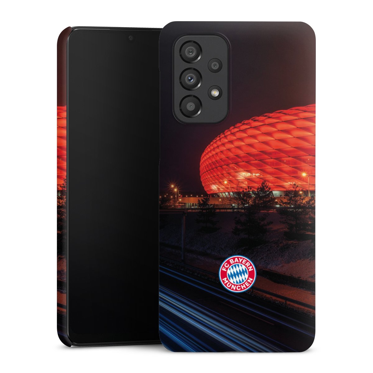 Allianz Arena bei Nacht FCB