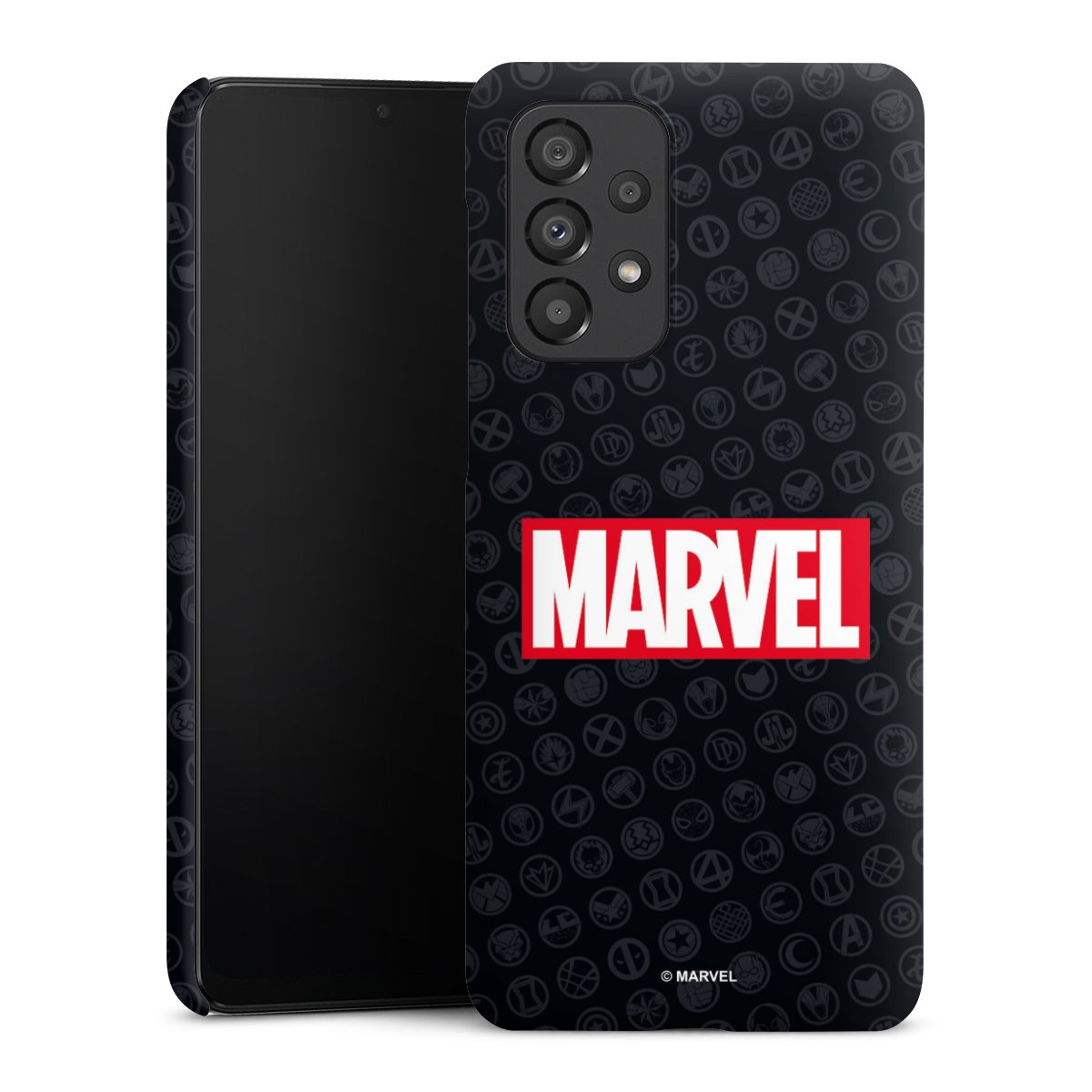 Marvel Logo Black Red 