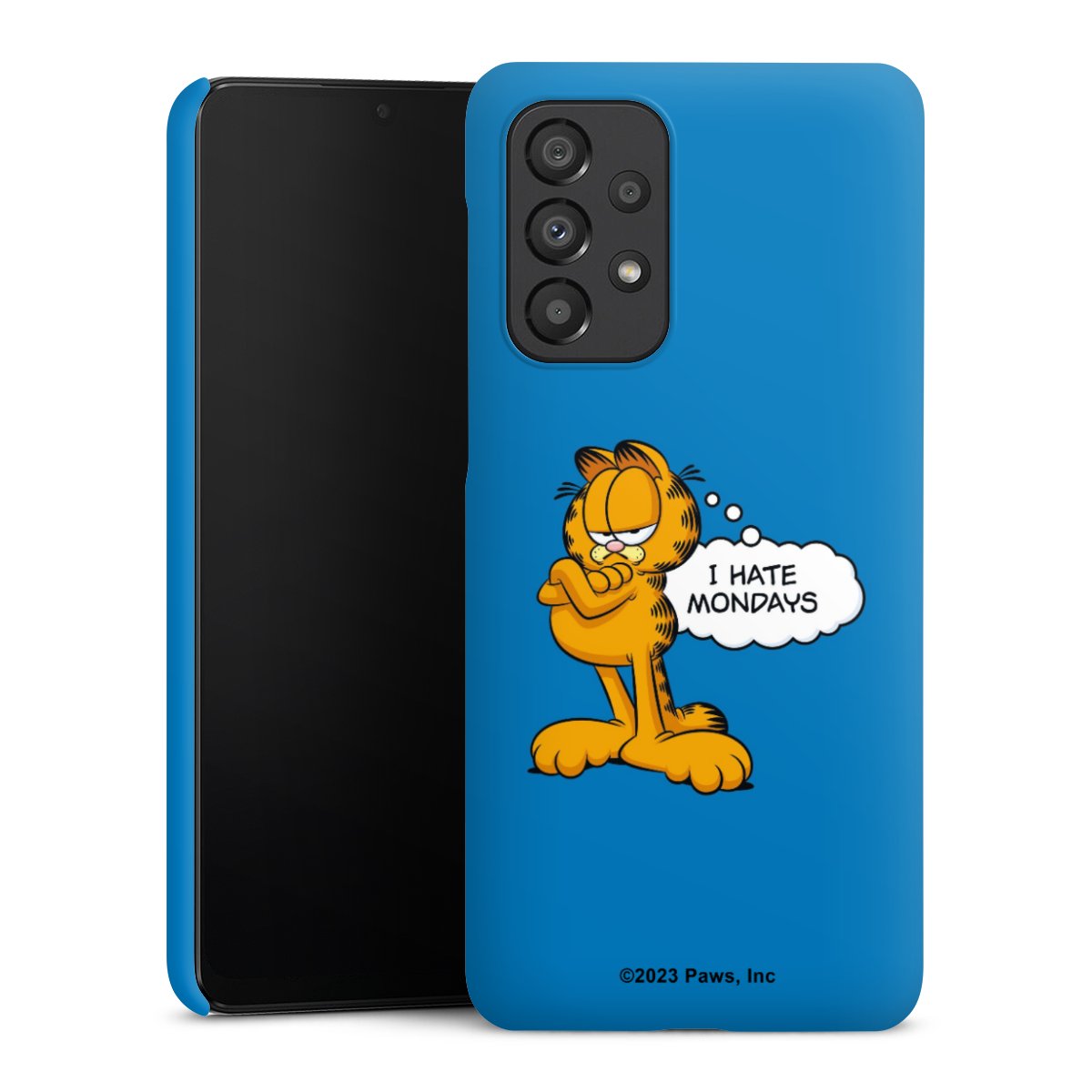 Garfield Je déteste les lundis Bleu