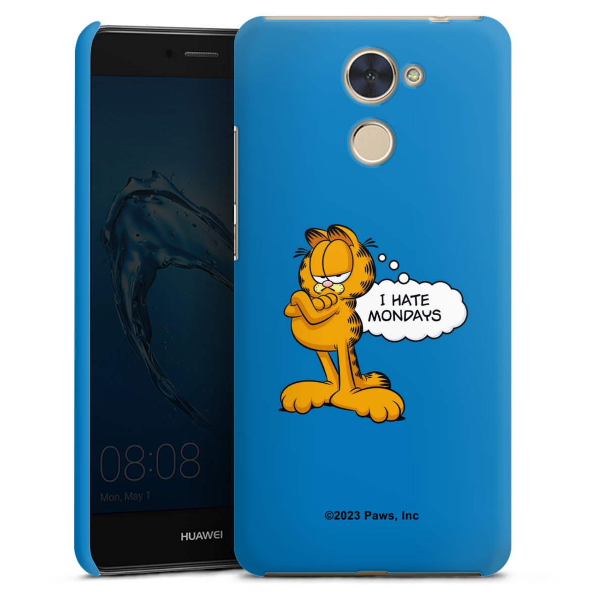 Garfield Ik haat maandagen blauw