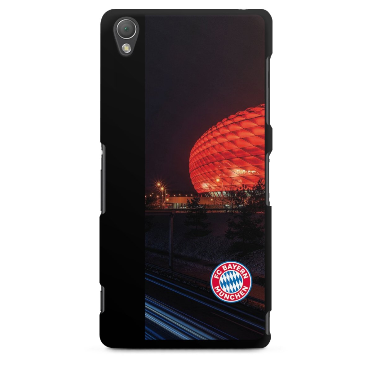 Allianz Arena bei Nacht FCB