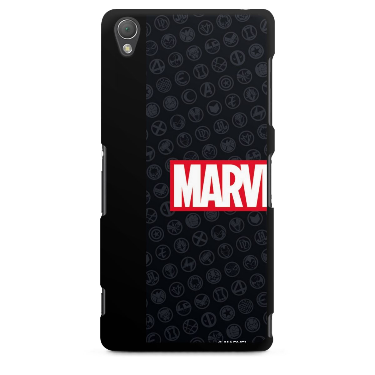Marvel Logo Zwart Rood