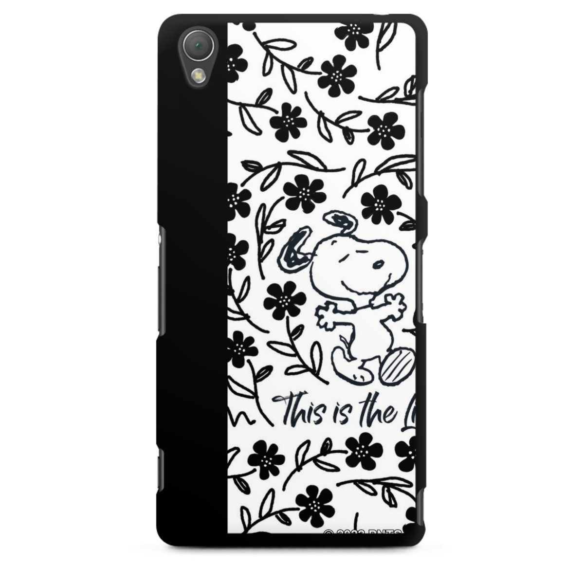 Snoopy bianco e nero This Is The Life
