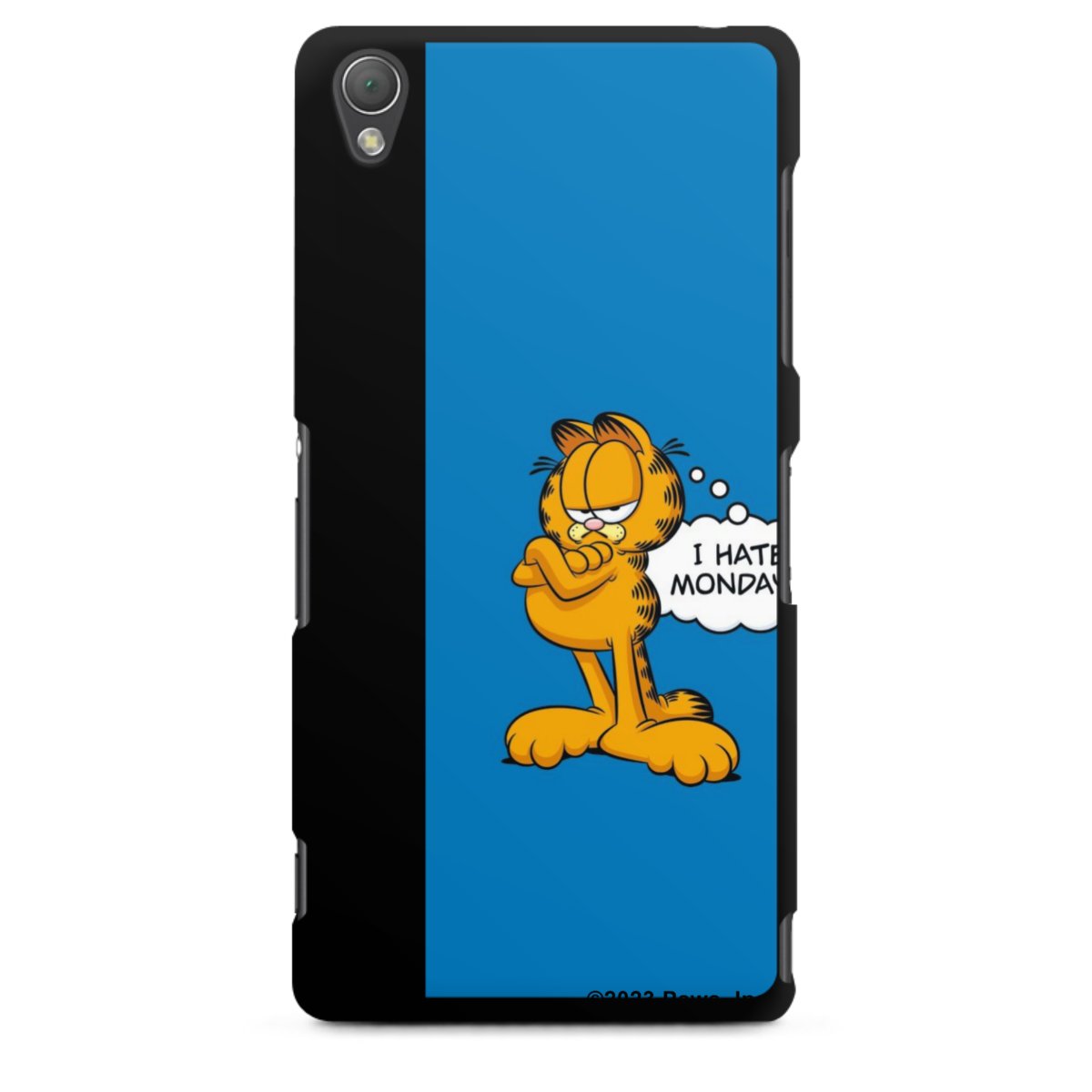 Garfield Je déteste les lundis Bleu