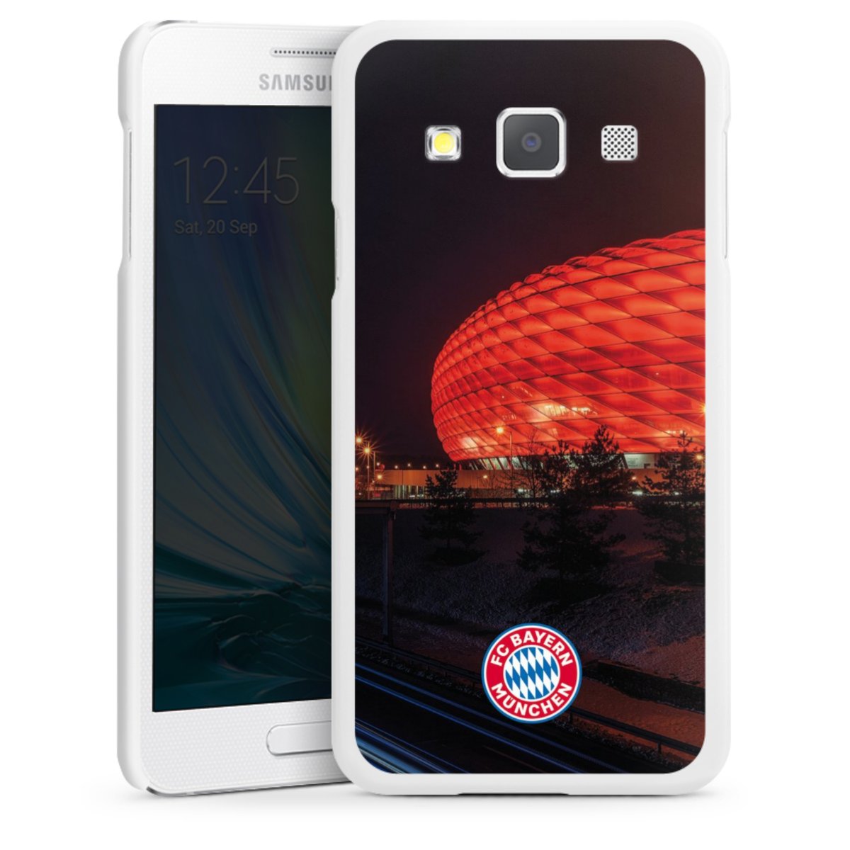 Allianz Arena bei Nacht FCB