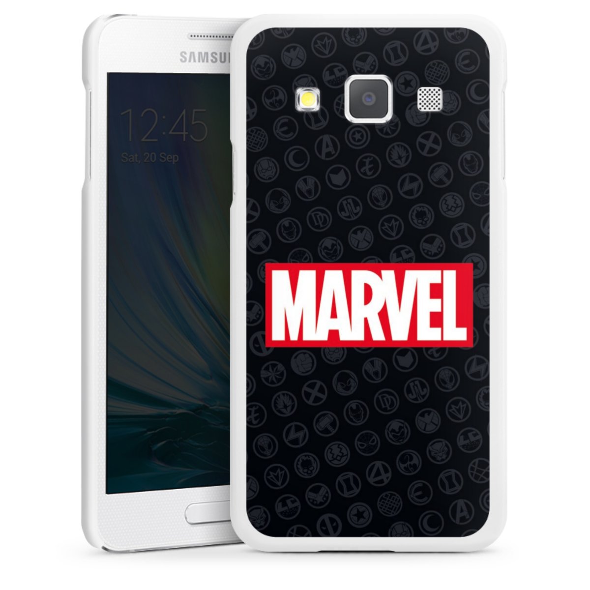 Marvel Logo Black Red 