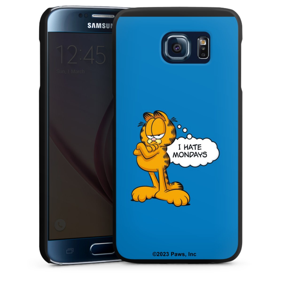 Garfield Ik haat maandagen blauw