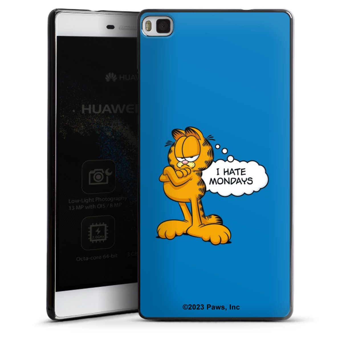 Garfield Je déteste les lundis Bleu