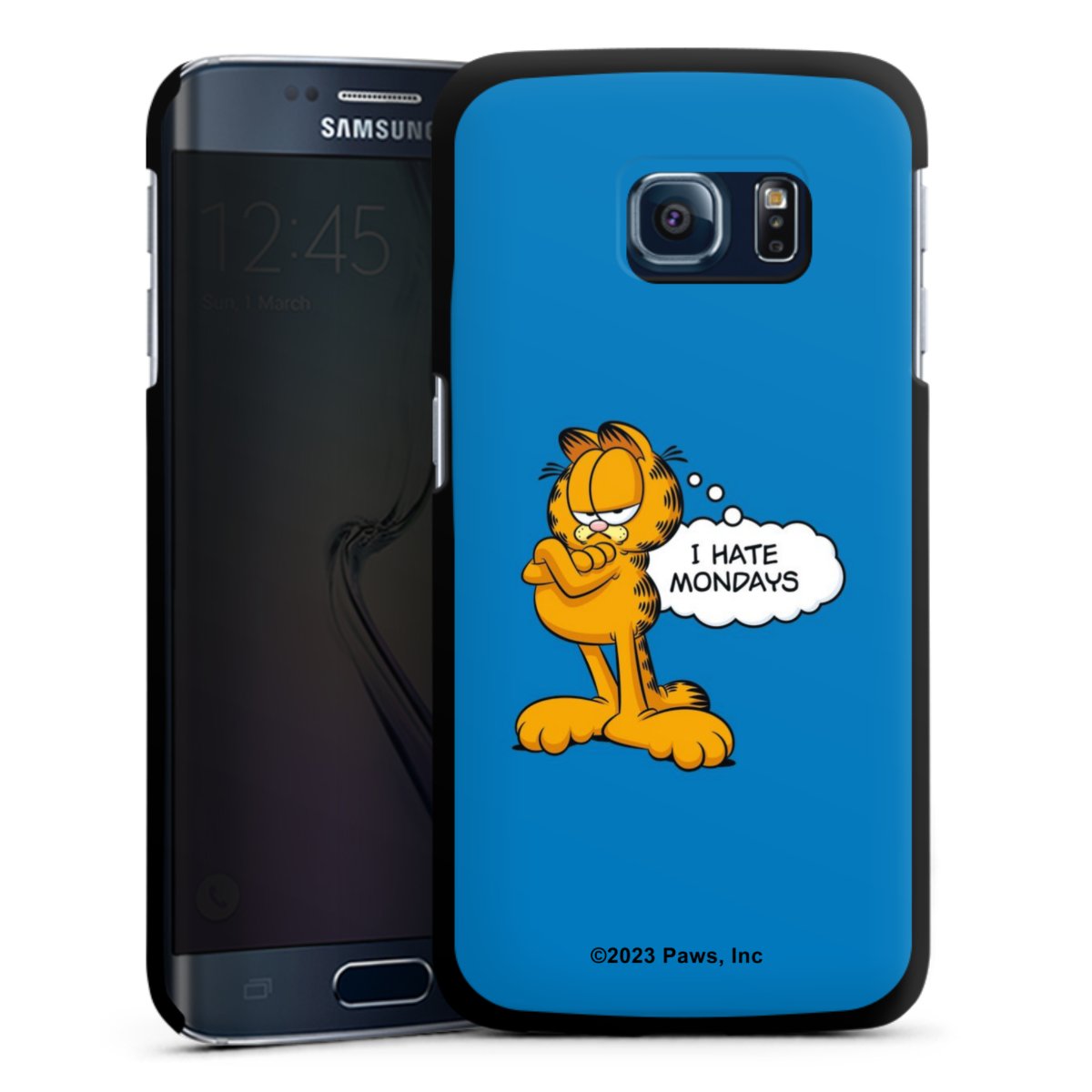 Garfield Ik haat maandagen blauw