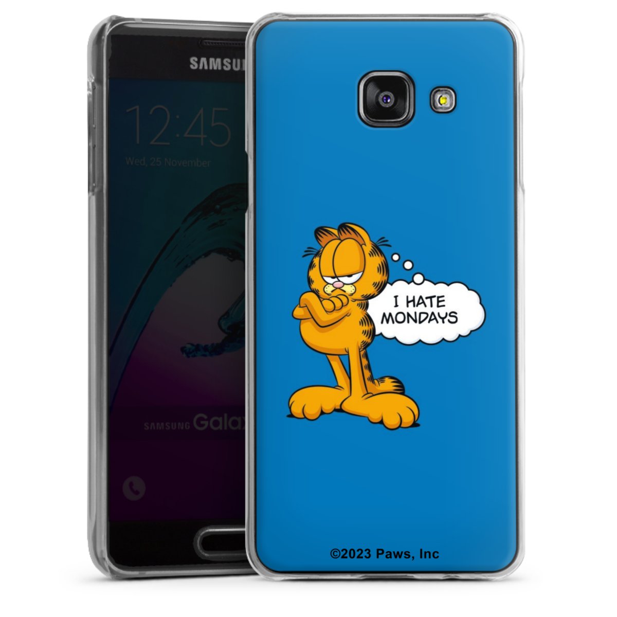 Garfield Ik haat maandagen blauw